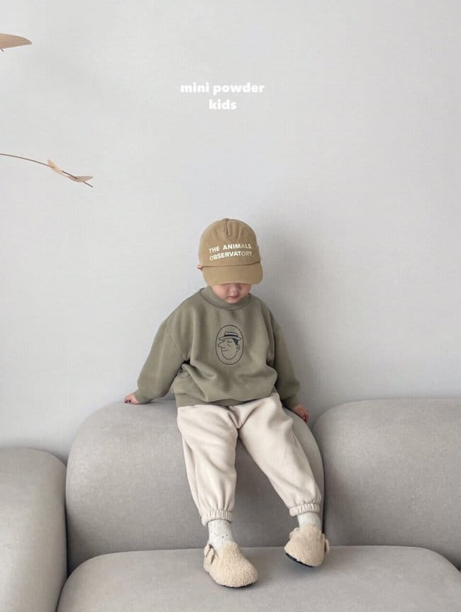 MINI POWDER - Korean Children Fashion - #Kfashion4kids - Fleece Jogger PAnts - 4