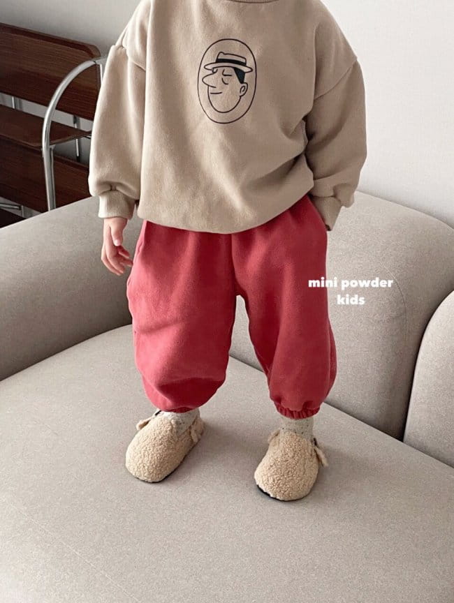 MINI POWDER - Korean Children Fashion - #Kfashion4kids - Fleece Jogger PAnts - 7
