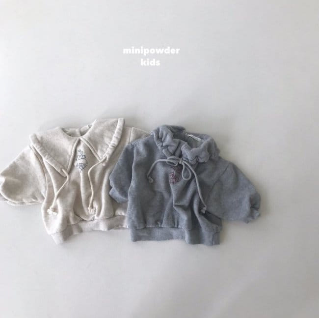 MINI POWDER - Korean Children Fashion - #Kfashion4kids - Bambi Collar Sweatshirt