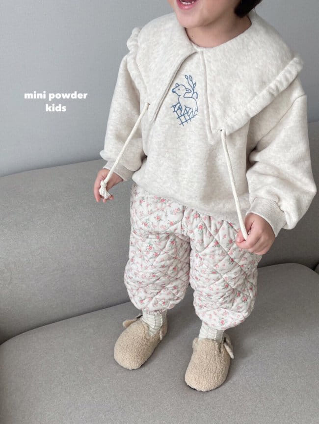 MINI POWDER - Korean Children Fashion - #Kfashion4kids - Bambi Collar Sweatshirt - 10