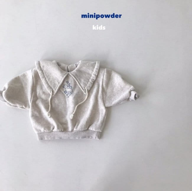 MINI POWDER - Korean Children Fashion - #Kfashion4kids - Bambi Collar Sweatshirt - 11