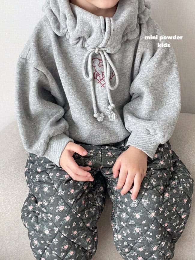 MINI POWDER - Korean Children Fashion - #Kfashion4kids - Bambi Collar Sweatshirt - 7