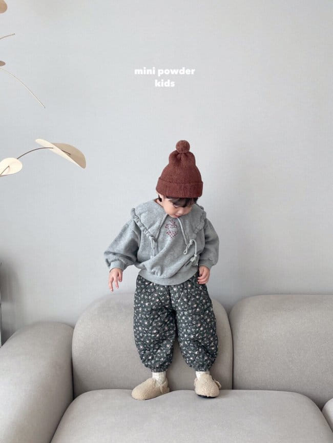MINI POWDER - Korean Children Fashion - #Kfashion4kids - Bambi Collar Sweatshirt - 8