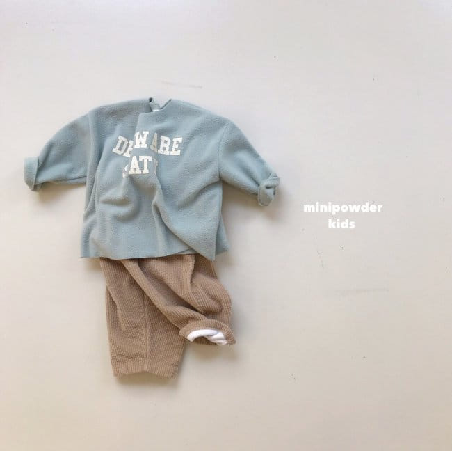 MINI POWDER - Korean Children Fashion - #Kfashion4kids - Corduroy Bonding Pants - 7