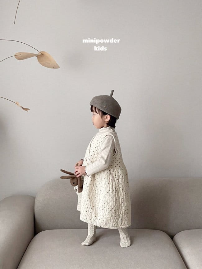 MINI POWDER - Korean Children Fashion - #Kfashion4kids - Dot One-piece - 10