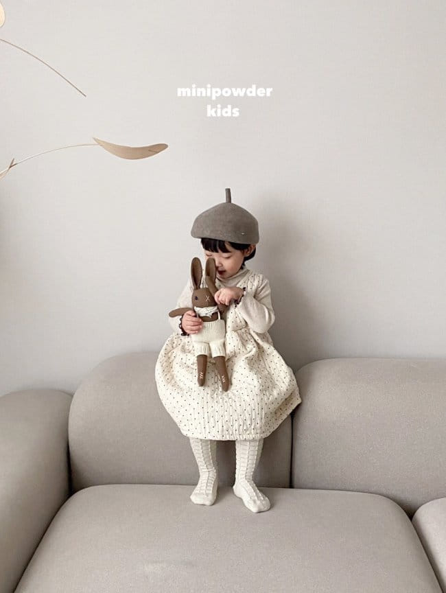 MINI POWDER - Korean Children Fashion - #Kfashion4kids - Dot One-piece - 11