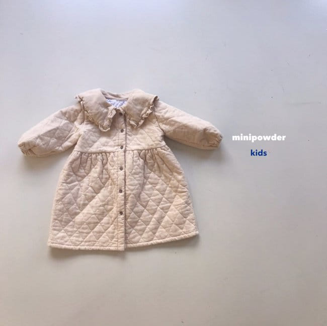 MINI POWDER - Korean Children Fashion - #Kfashion4kids - Quilting Sailor One-piece