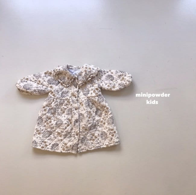 MINI POWDER - Korean Children Fashion - #Kfashion4kids - Quilting Sailor One-piece - 3
