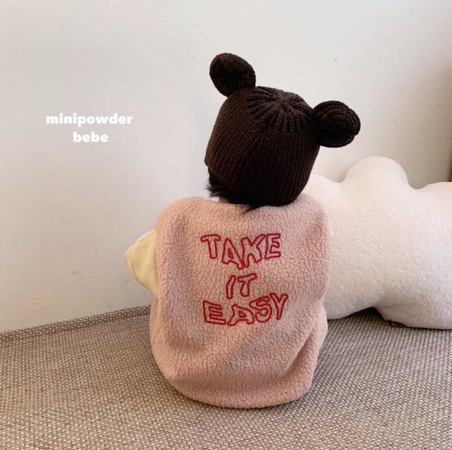 MINI POWDER - Korean Children Fashion - #Kfashion4kids - Bebe Fluffy Vest - 11