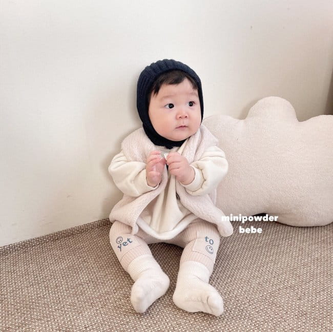 MINI POWDER - Korean Children Fashion - #Kfashion4kids - Bebe Fluffy Vest - 12