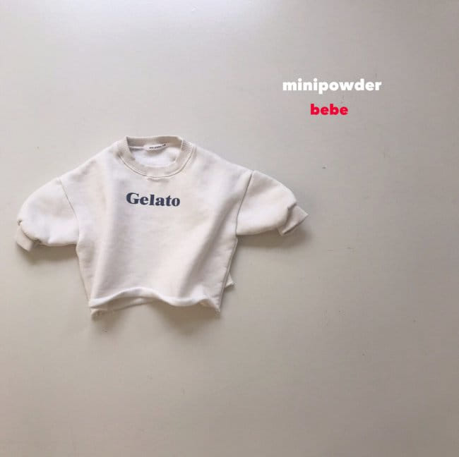 MINI POWDER - Korean Children Fashion - #Kfashion4kids - Bebe Gelato Sweatshirt