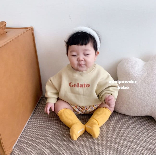 MINI POWDER - Korean Children Fashion - #Kfashion4kids - Bebe Gelato Sweatshirt - 8