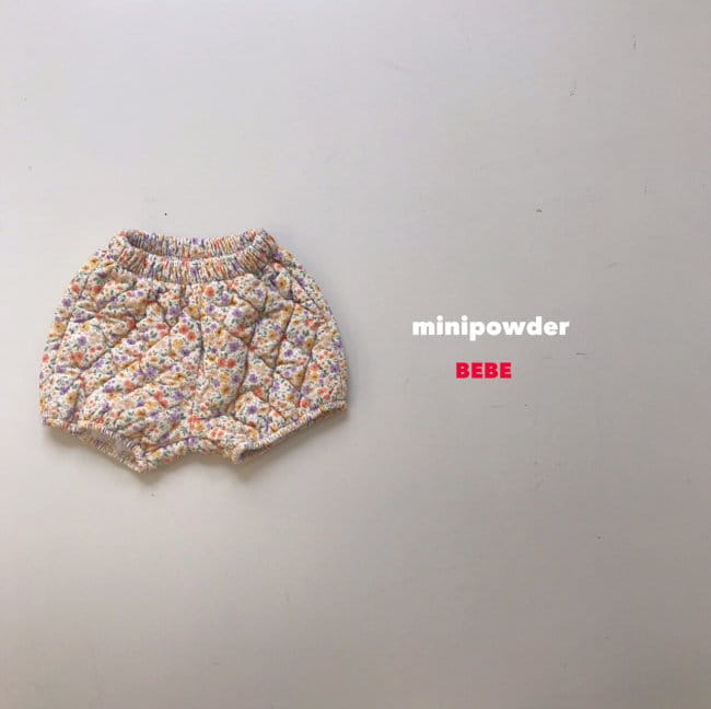 MINI POWDER - Korean Children Fashion - #Kfashion4kids - Flower Bloomers