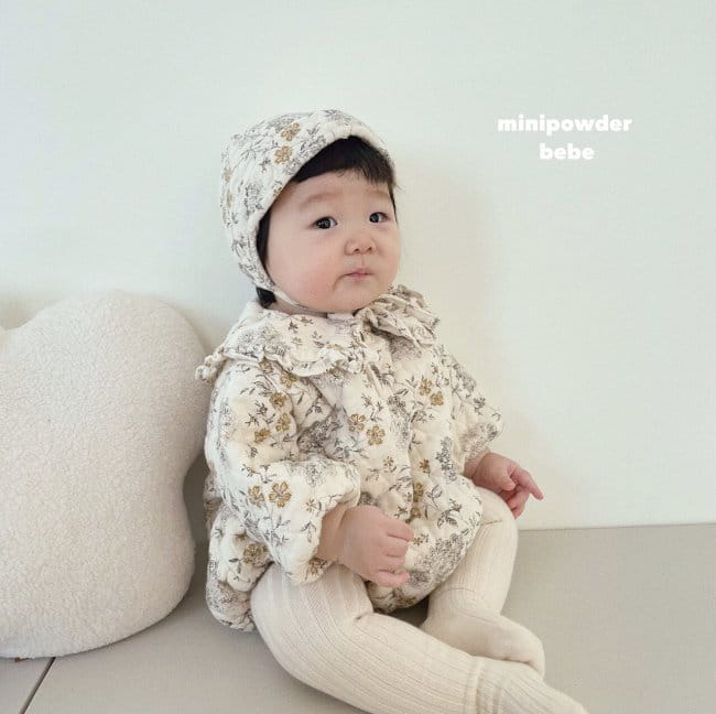 MINI POWDER - Korean Children Fashion - #Kfashion4kids - Quilting Sailor Bodysuit - 10