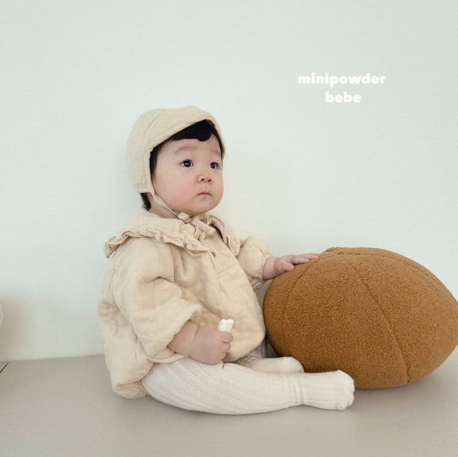 MINI POWDER - Korean Children Fashion - #Kfashion4kids - Quilting Sailor Bodysuit - 11