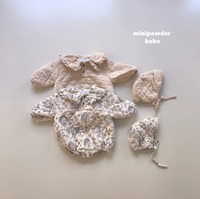 MINI POWDER - Korean Children Fashion - #Kfashion4kids - Quilting Sailor Bodysuit - 5