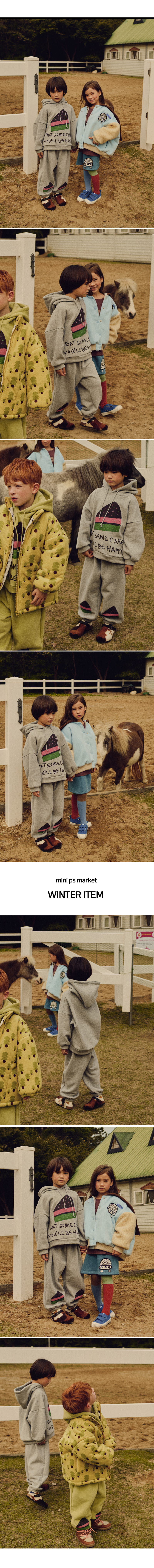 MINI PS MARKET - Korean Children Fashion - #Kfashion4kids - A Piece Of Cake Fleece Hoody - 2