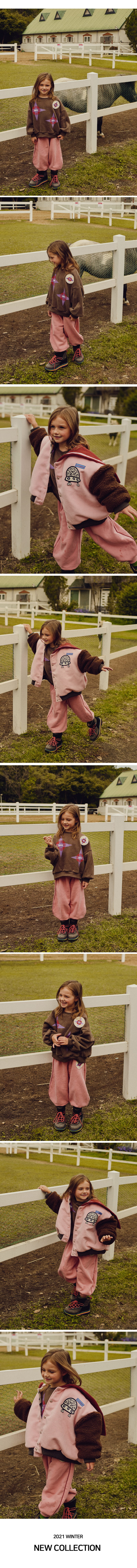 MINI PS MARKET - Korean Children Fashion - #Kfashion4kids - Daggrer Fleece Jogger Pants