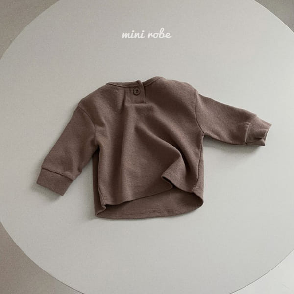 MINI ROBE - Korean Children Fashion - #Kfashion4kids - Bebe One Button Tee - 7