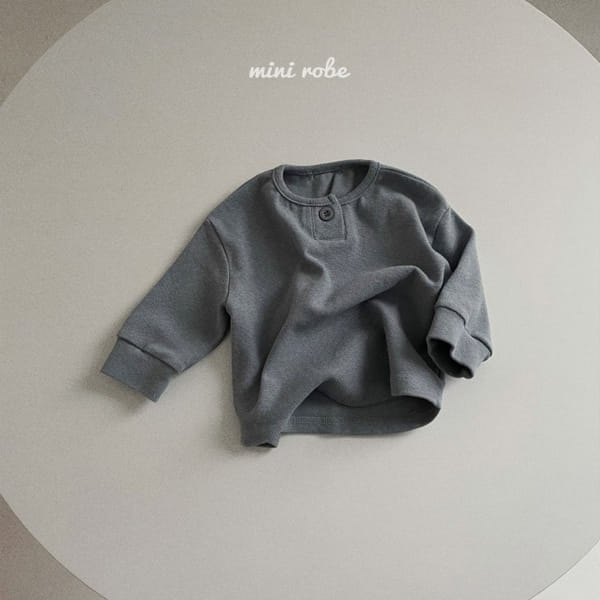 MINI ROBE - Korean Children Fashion - #Kfashion4kids - Bebe One Button Tee - 8