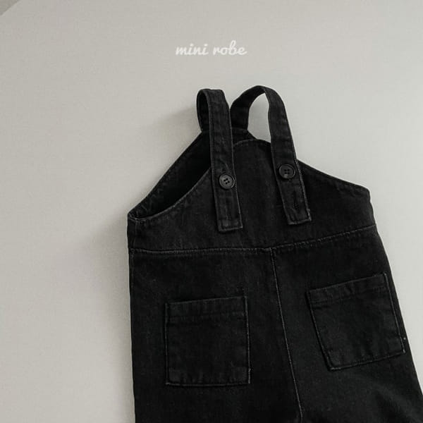 MINI ROBE - Korean Children Fashion - #Kfashion4kids - Bebe A Denim Dungarees - 10