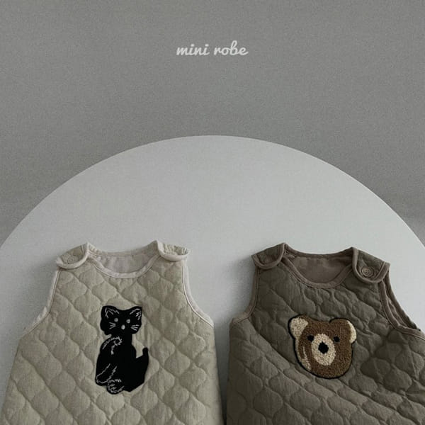 MINI ROBE - Korean Children Fashion - #Kfashion4kids - Bebe quilting Overall