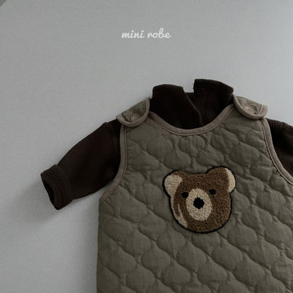 MINI ROBE - Korean Children Fashion - #Kfashion4kids - Bebe quilting Overall - 10