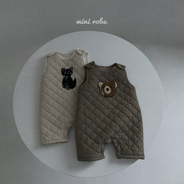 MINI ROBE - Korean Children Fashion - #Kfashion4kids - Bebe quilting Overall - 3