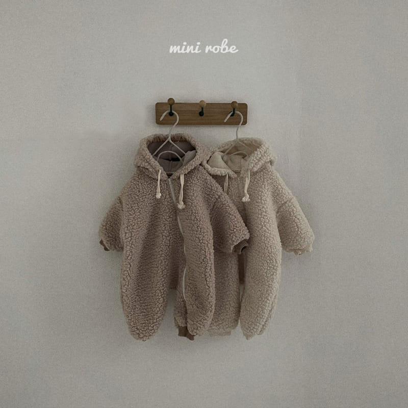 MINI ROBE - Korean Children Fashion - #Kfashion4kids - Fluffy Bodysuit - 10