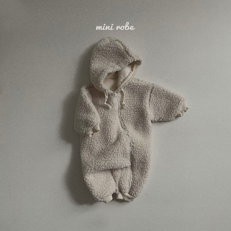 MINI ROBE - Korean Children Fashion - #Kfashion4kids - Fluffy Bodysuit - 2