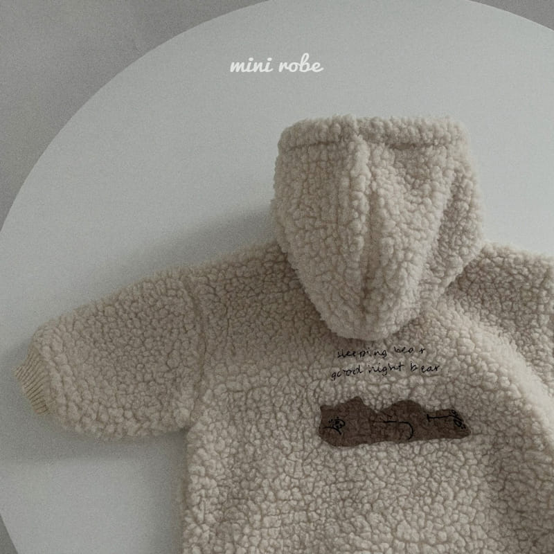 MINI ROBE - Korean Children Fashion - #Kfashion4kids - Fluffy Bodysuit - 3