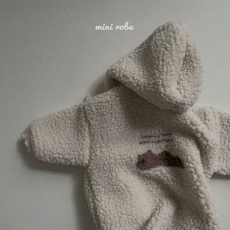 MINI ROBE - Korean Children Fashion - #Kfashion4kids - Fluffy Bodysuit - 4