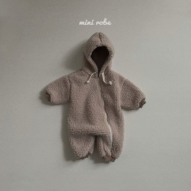 MINI ROBE - Korean Children Fashion - #Kfashion4kids - Fluffy Bodysuit - 5