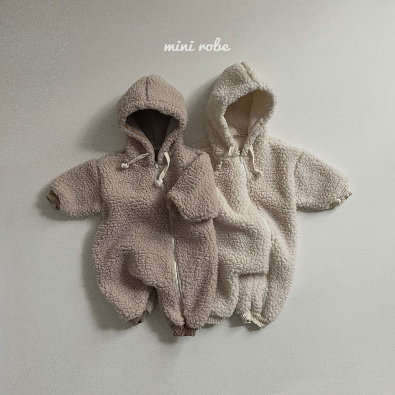 MINI ROBE - Korean Children Fashion - #Kfashion4kids - Fluffy Bodysuit - 9