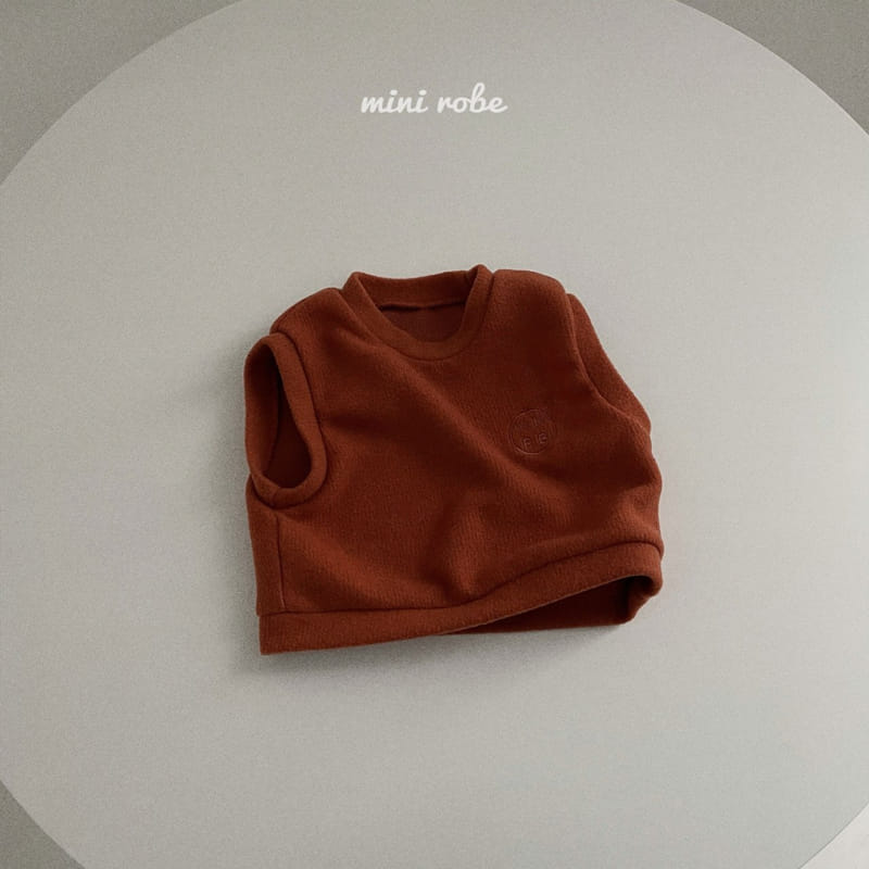 MINI ROBE - Korean Children Fashion - #Kfashion4kids - Knit Fleece Vest