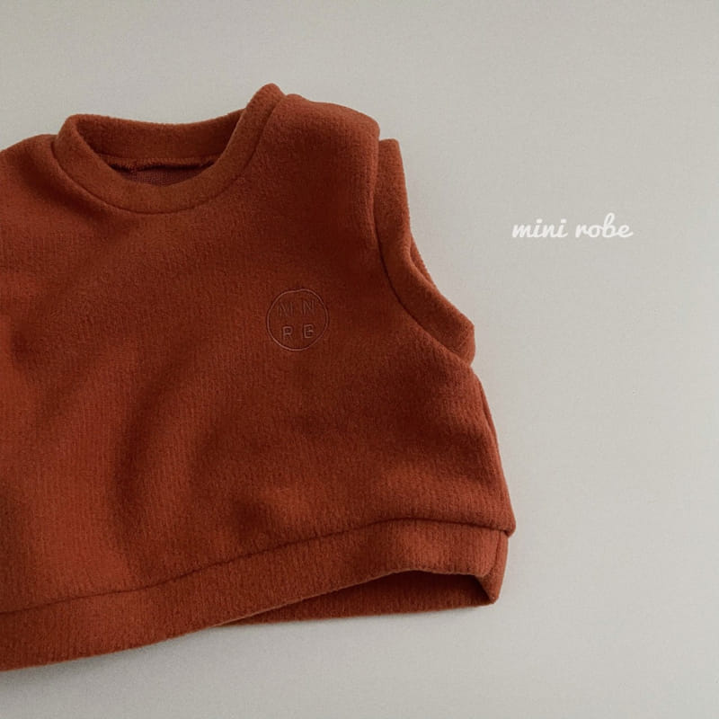MINI ROBE - Korean Children Fashion - #Kfashion4kids - Knit Fleece Vest - 3