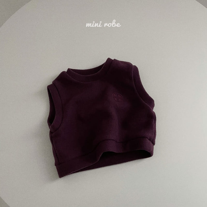 MINI ROBE - Korean Children Fashion - #Kfashion4kids - Knit Fleece Vest - 4