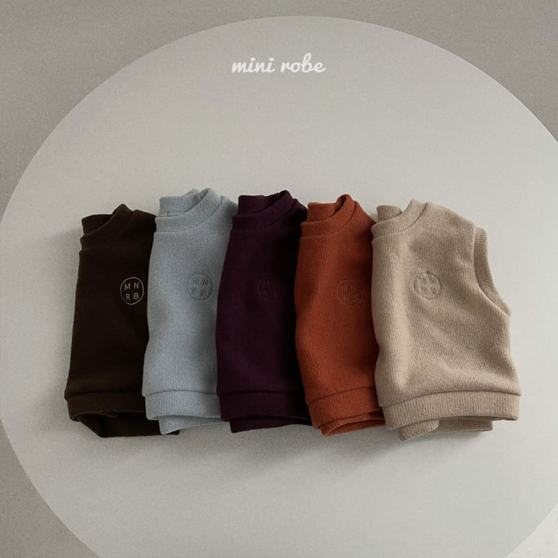 MINI ROBE - Korean Children Fashion - #Kfashion4kids - Knit Fleece Vest - 8