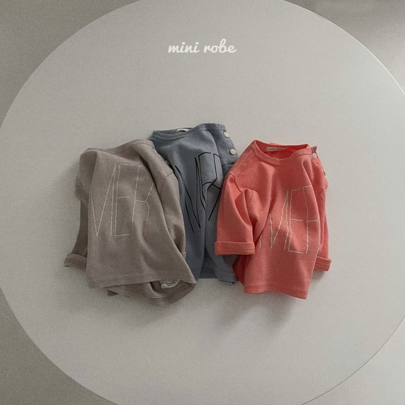 MINI ROBE - Korean Children Fashion - #Kfashion4kids - Peach Paint Tee - 11