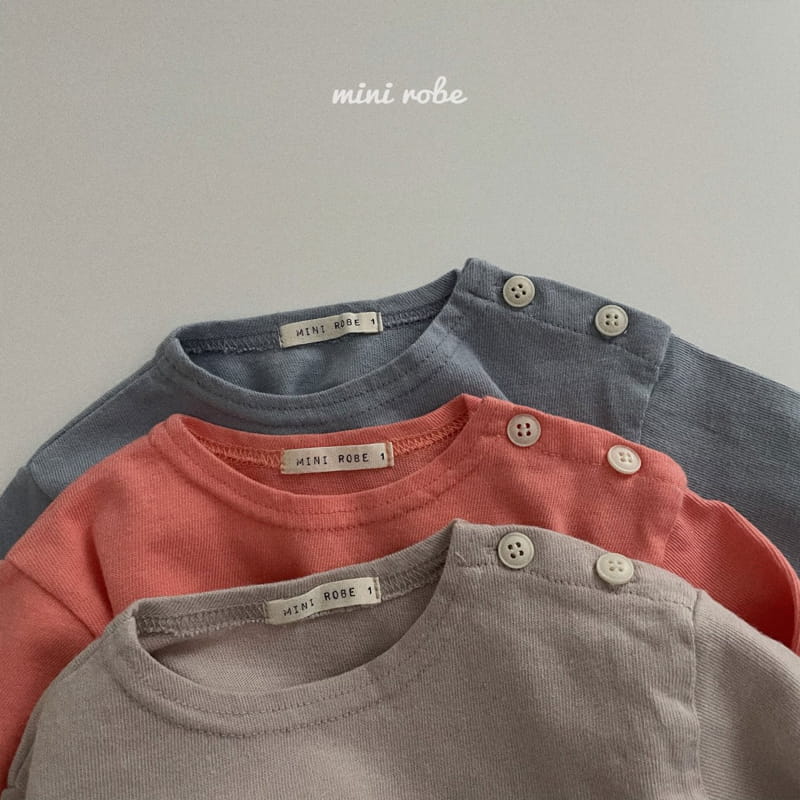 MINI ROBE - Korean Children Fashion - #Kfashion4kids - Peach Paint Tee - 8