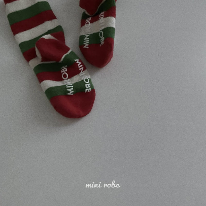 MINI ROBE - Korean Children Fashion - #Kfashion4kids - Bebe Christmas Socks [set of 4]  - 3