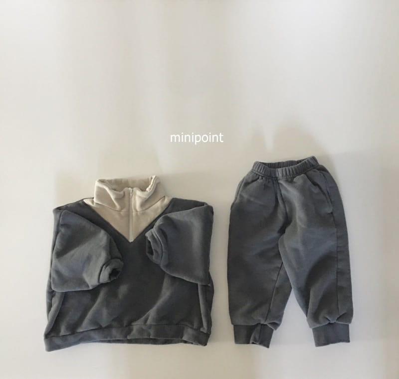 MINIPOINT - Korean Children Fashion - #Kfashion4kids - Top Bottom Boggy Pants - 3