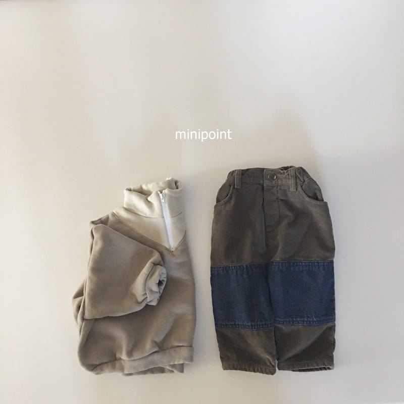 MINIPOINT - Korean Children Fashion - #Kfashion4kids - Knee Bonding Pants - 5