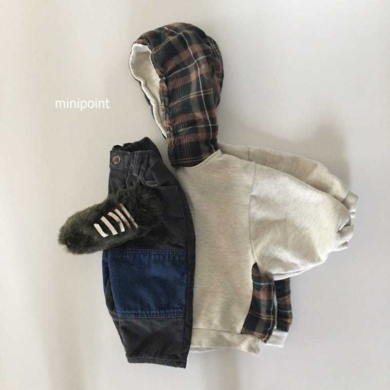 MINIPOINT - Korean Children Fashion - #Kfashion4kids - Knee Bonding Pants - 6
