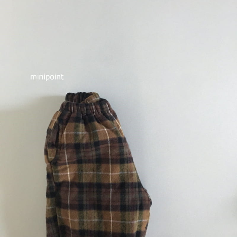 MINIPOINT - Korean Children Fashion - #Kfashion4kids - Mom Checks Pants - 4