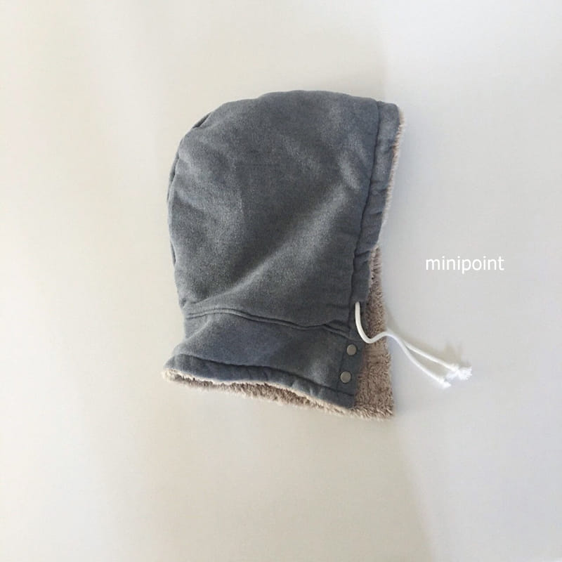 MINIPOINT - Korean Children Fashion - #Kfashion4kids - Neck Hoody