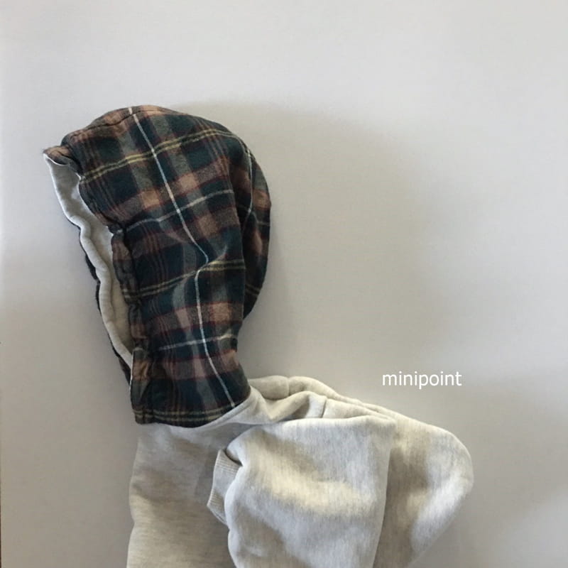 MINIPOINT - Korean Children Fashion - #Kfashion4kids - Checky Sweatshirt - 3