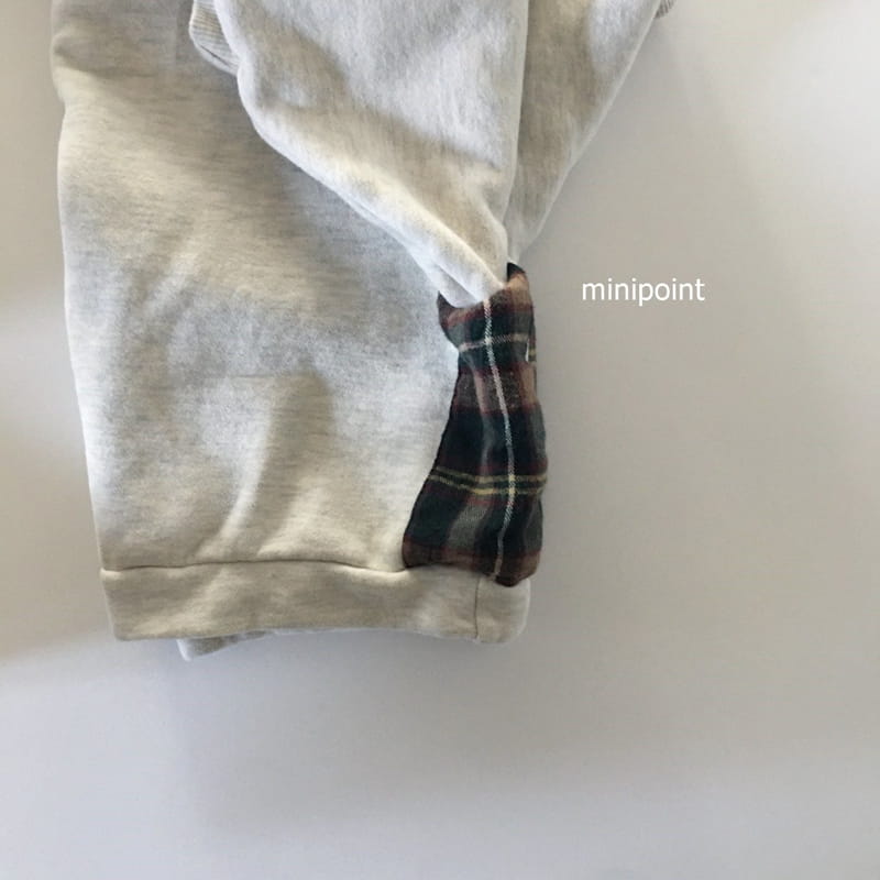 MINIPOINT - Korean Children Fashion - #Kfashion4kids - Checky Sweatshirt - 4
