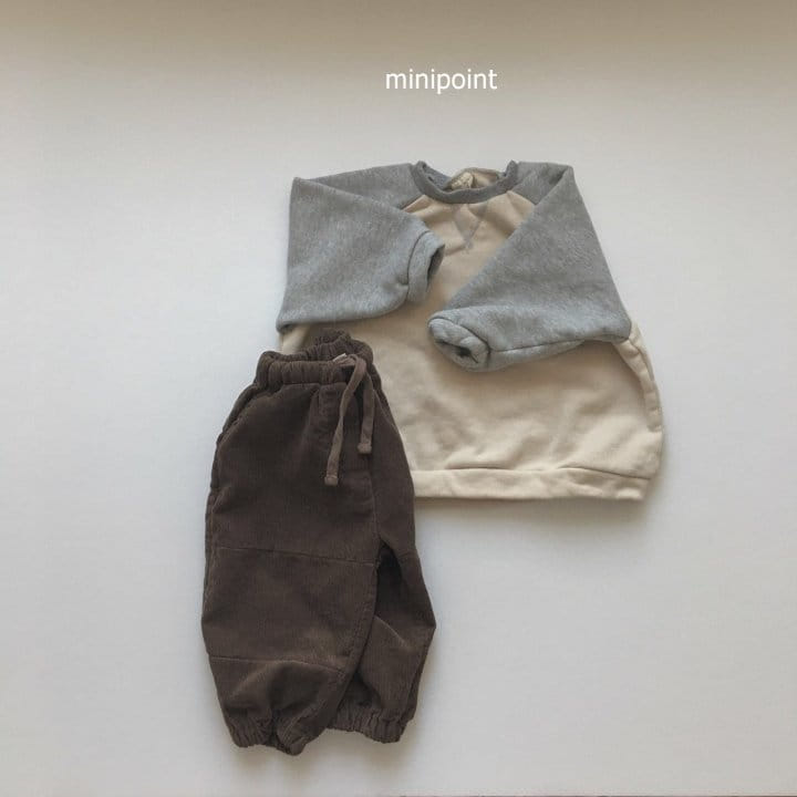 MINIPOINT - Korean Children Fashion - #Kfashion4kids - Raglan Sweatshirt - 2