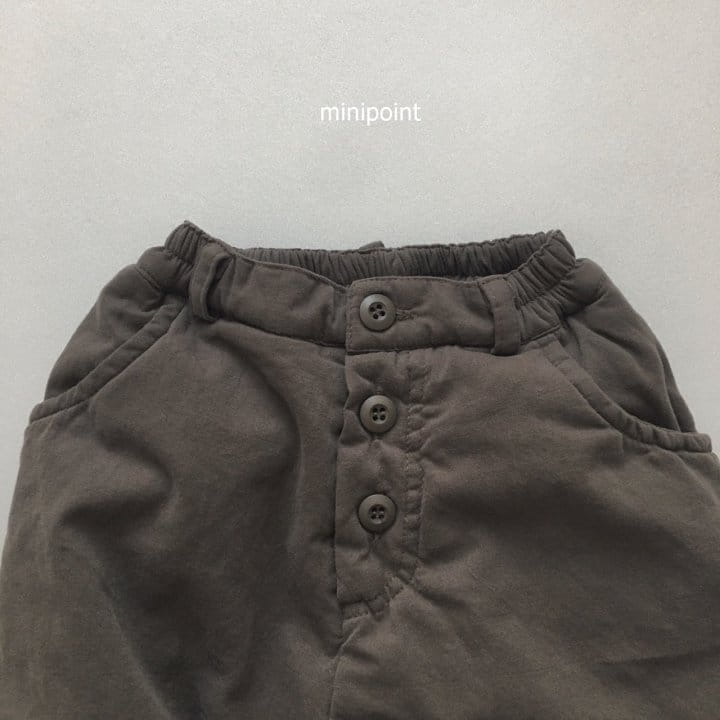 MINIPOINT - Korean Children Fashion - #Kfashion4kids - Button Pants - 4